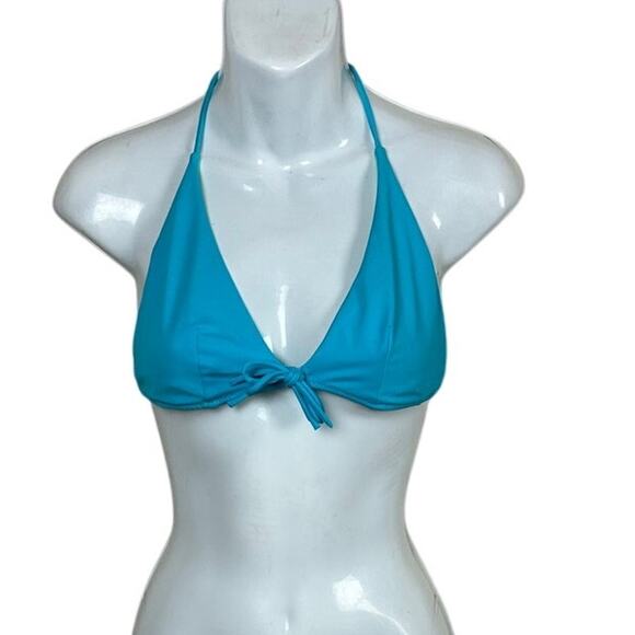 Victoria’s Secret Blue Bikini Top size S - Picture 1 of 8